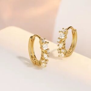 huggie hoop earrings